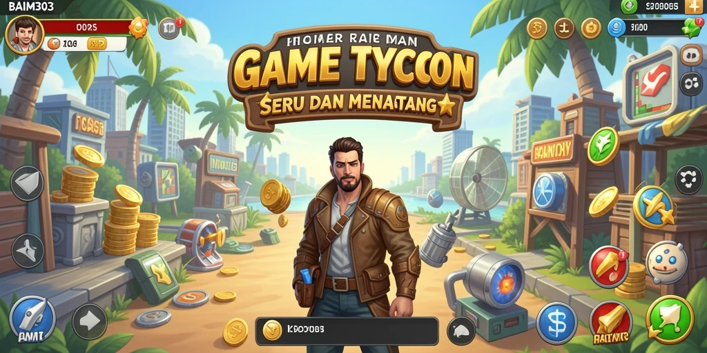 Gameplay seru BAIM303 dengan berbagai pilihan produk Tycoon.