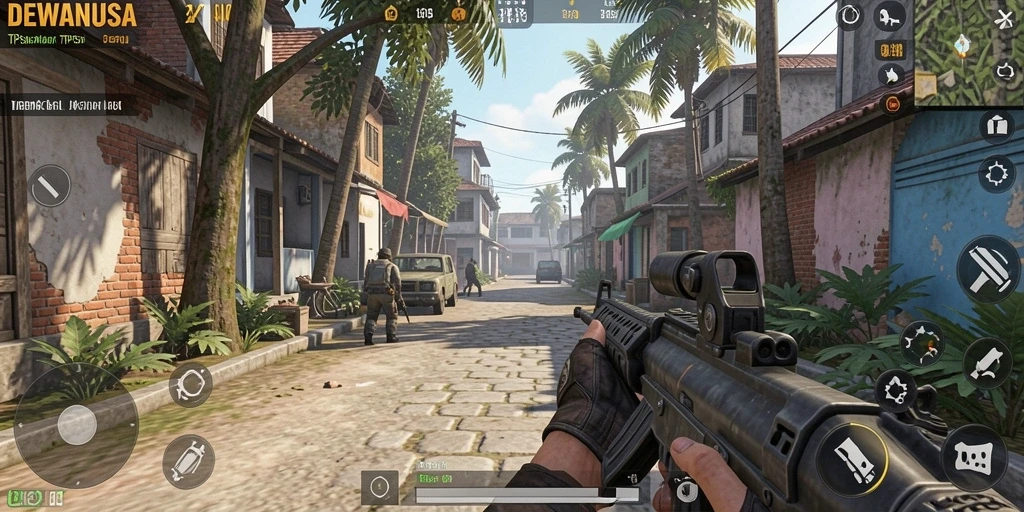 Gameplay seru dan mendebarkan dalam DEWANUSA.