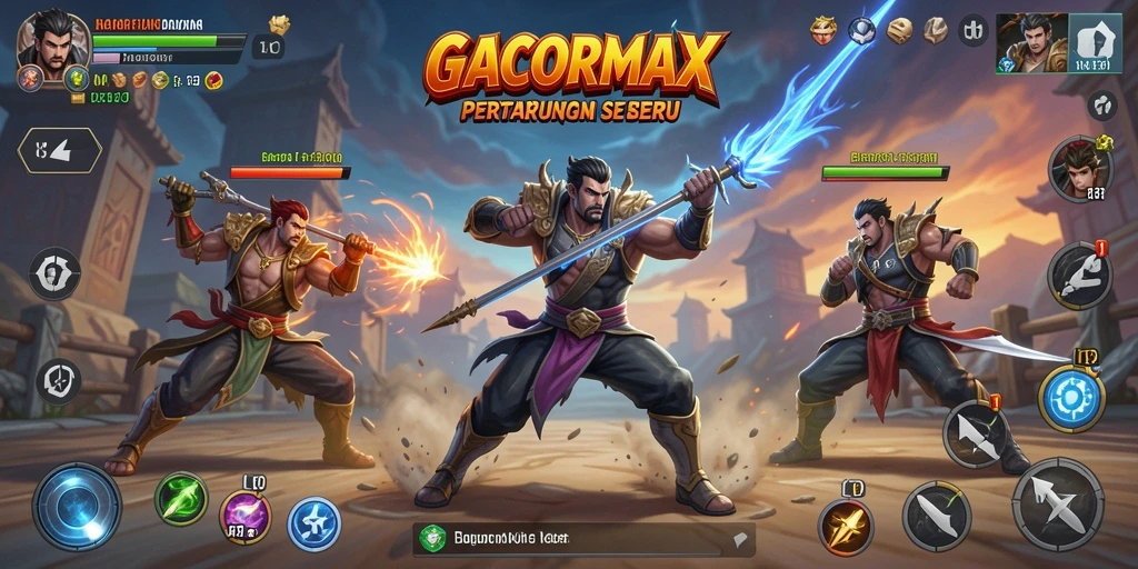 Tangkapan layar aksi seru dari GACORMAX menampilkan pertarungan memukau.