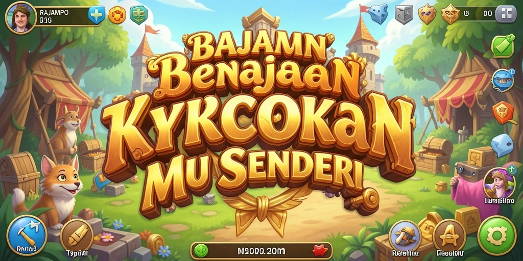 Tampilan gameplay RAJAMPO yang menarik dan interaktif.